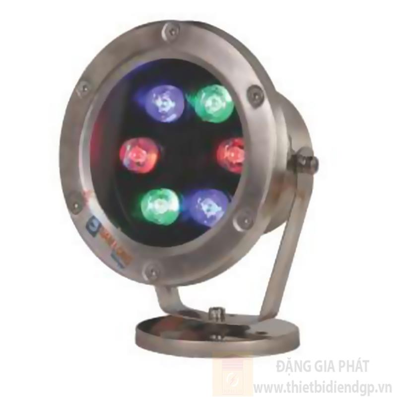 Đèn dưới nước 6W (140*180) đổi màu